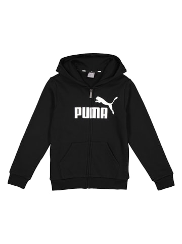 Puma Sweatjacke "ESS" in Schwarz