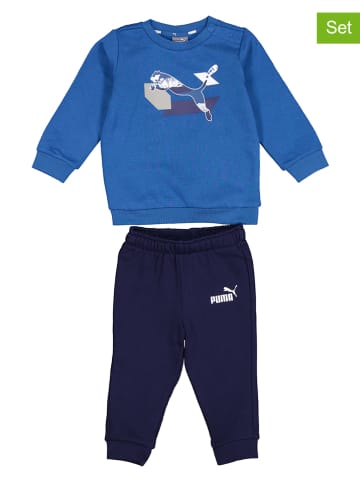 Puma 2-częściowy zestaw w kolorze niebiesko-granatowym