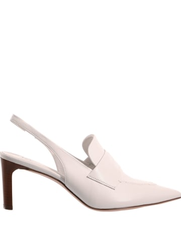 Högl Leren slingpumps wit
