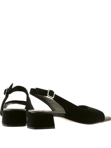 Högl Leder-Sandaletten in Schwarz
