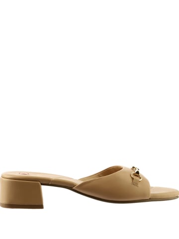 Högl Leren slippers beige