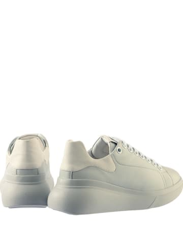 Högl Leren sneakers lichtblauw