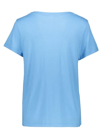 Hanro Pyjama-Oberteil in Hellblau