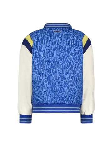 B.Nosy Sweatjacke "James" in Blau/ Weiß/ Gelb