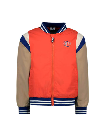 B.Nosy Sweatvest "James" oranje/lichtbruin