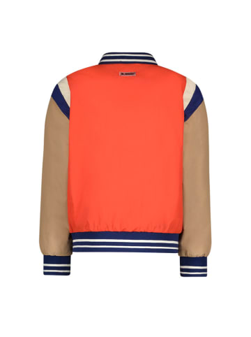 B.Nosy Sweatvest "James" oranje/lichtbruin