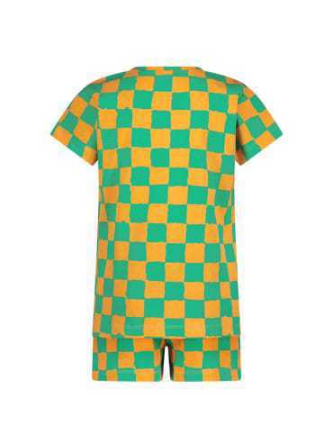 B.Nosy Pyjama "Zepp" groen/oranje