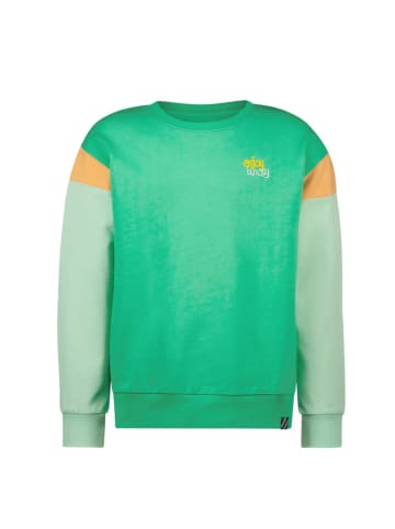B.Nosy Bluza "Spencer" w kolorze zielono-pomarańczowym