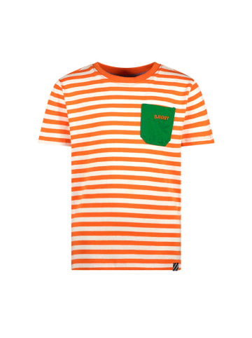 B.Nosy Shirt "Tripp" in Weiß/ Orange
