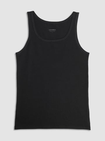 COTONELLA Unterhemd in Schwarz