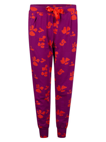 SHORT STORIES Pyjama-Hose in Lila/ Orange