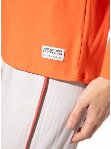 SHORT STORIES Pyjamatop oranje