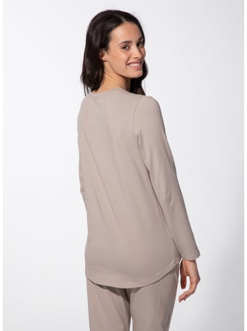 SHORT STORIES Pyjamashirt taupe