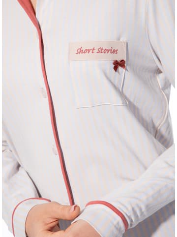SHORT STORIES Pyjamashirt lichtblauw