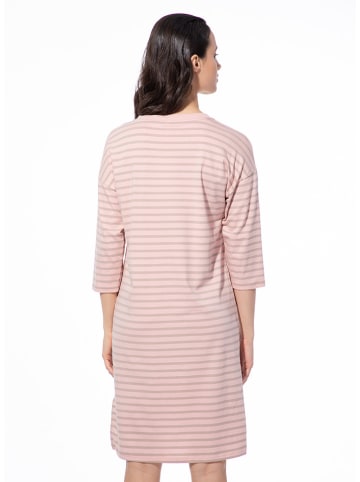 SHORT STORIES Nachthemd in Rosa/ Beige