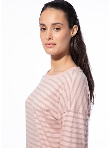 SHORT STORIES Nachthemd in Rosa/ Beige