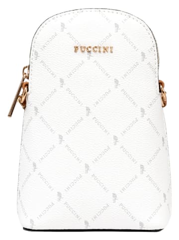 Puccini Handytasche in Weiß - (B)15 x (H)19 x (T)5 cm