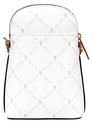 Puccini Handytasche in Weiß - (B)15 x (H)19 x (T)5 cm
