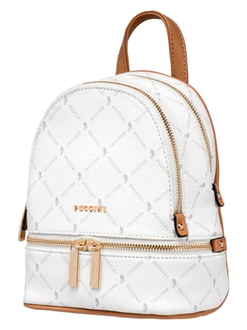 Puccini Rucksack in Weiß - (H)22 x (T)9 cm