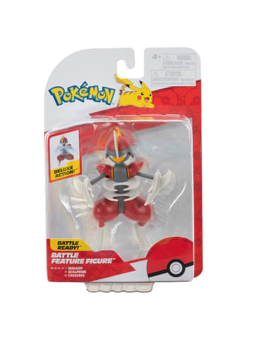 Pokémon Speelfiguur "Pokemon Bisharp" wit/rood - vanaf 4 jaar