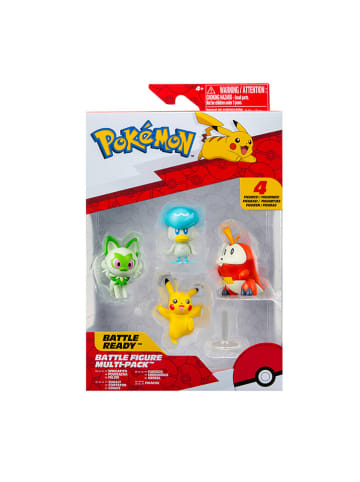 Pokémon 4-delige speelfigurenset "Pokemon Generation IX" meerkleurig - vanaf 3 jaar