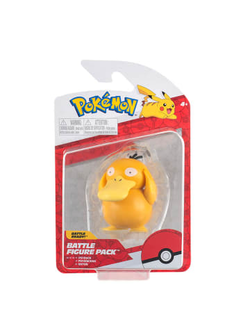 Pokémon Figurka "Pokemon Psyduck" w kolorze żółtym do zabawy - 3+