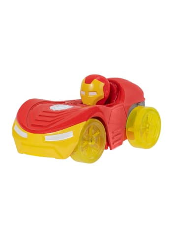 Spidey and his amazing friends Auto "Amazing Metals Iron Man" rood - vanaf 3 jaar