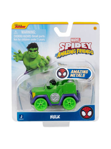 Spidey and his amazing friends Auto "Amazing Metals Hulk" groen - vanaf 3 jaar