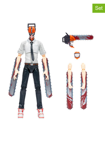 Squishmallows Speelfigurenset "Chainsaw Man" meerkleurig - vanaf 8 jaar