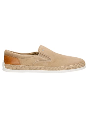 Wojas Leder-Slipper in Beige