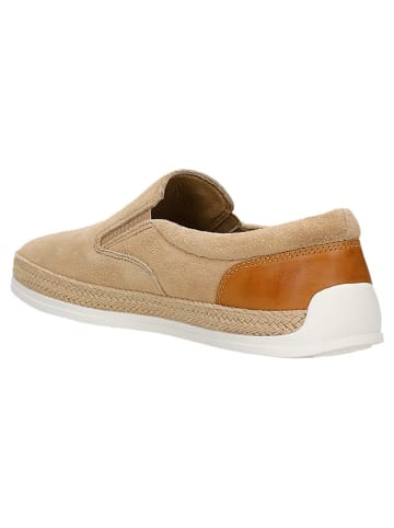 Wojas Leder-Slipper in Beige