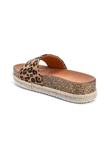 Viagiulia Slippers beige/bruin