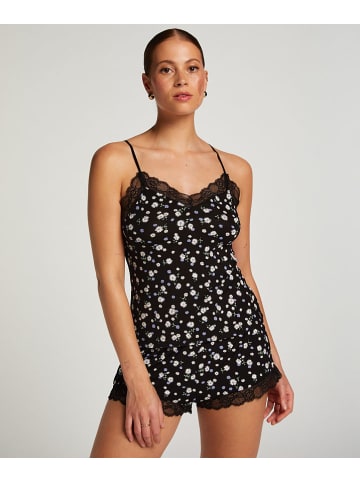 Hunkemöller Piżama w kolorze czarnym