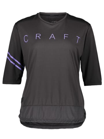 Craft Fahrradshirt "Core Offroad" in Anthrazit/ Lila
