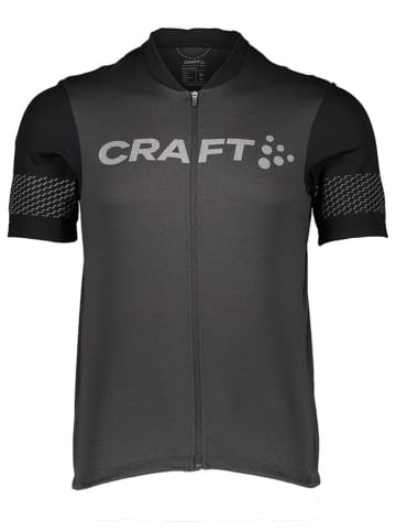Craft Fahrradtrikot "Core Endur Lumen" in Grau/ Schwarz