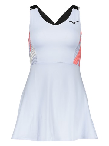 Mizuno Funktionskleid "Heather" in Weiß/ Orange/ Beige