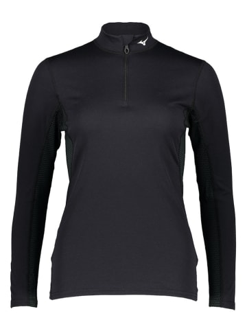 Mizuno Funktionslongsleeve in Schwarz