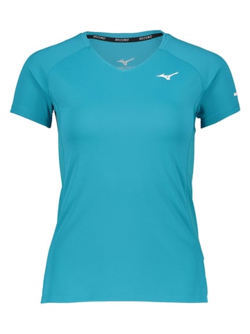 Mizuno Funktionsshirt "Alpha Sun Protect" in Türkis