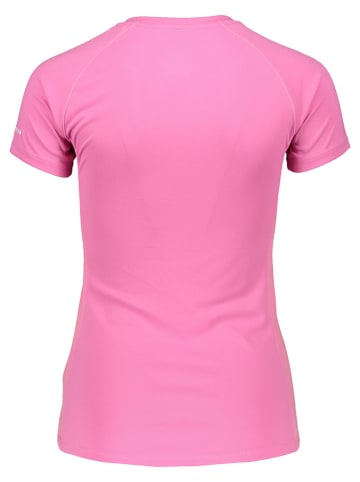 Mizuno Koszulka funkcyjna "Alpha Sun Protect" w kolorze różowym