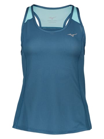 Mizuno Funktionstop "DryAeroFlow" in Blau