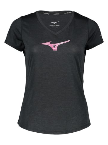 Mizuno Funktionsshirt "Impusle Core" in Schwarz