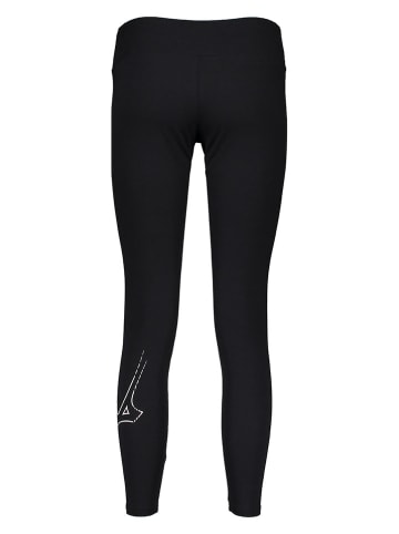 Mizuno Legginsy sportowe w kolorze czarnym