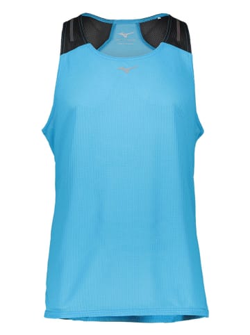 Mizuno Funktionstop "DryAeroFlow" in Hellblau