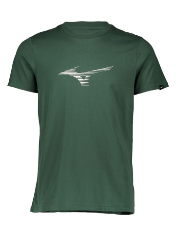 Mizuno Trainingsshirt in Grün