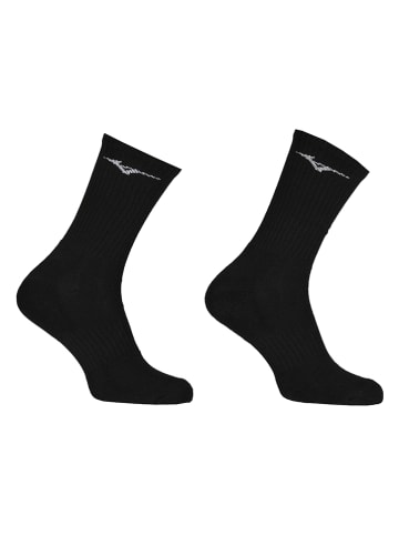 Mizuno Skarpety sportowe (3 pary) w kolorze czarnym