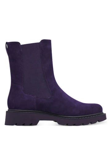 Tamaris Leren chelseaboots paars