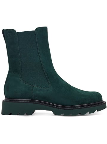 Tamaris Leren chelseaboots groen