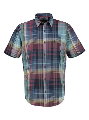 Lerros Blouse rood/donkerblauw