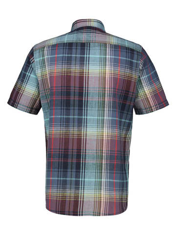 Lerros Blouse rood/donkerblauw