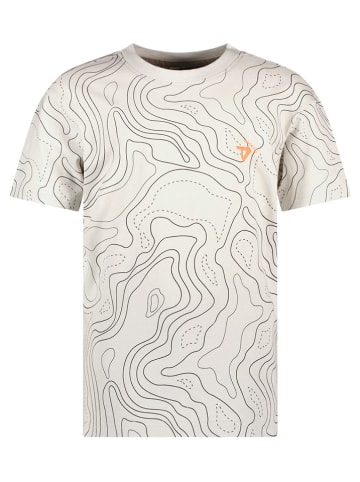 Tygo & Vito Koszulka "Dustin" w kolorze kremowym